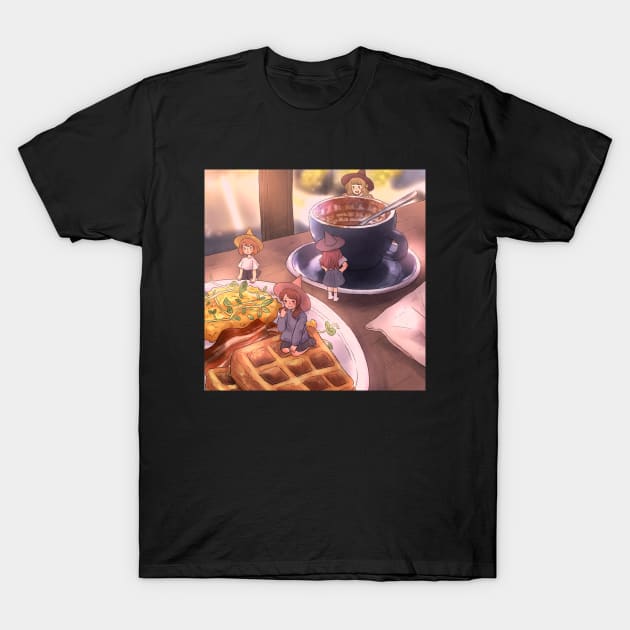 Little Witches At Breakfast T-Shirt by RedBeanPorridge TeePublic Store